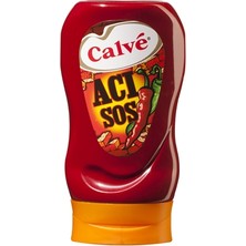 Calve Acı Sos 265G - Keskin Lezzet, Pratik Kullanım 4'li Avantaj Paketi
