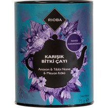 Rioba Rıoba Karışık Bitki Çayı 75 G Anason Tıbbi Nane Meyan Kökü 2'li Ekonomik Paket