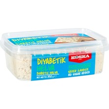 Koska Diyabetik Helva 350G Fıstık - Şekersiz Tahin Helva 2'li Ekonomik Paket