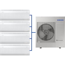 Samsung Windfree™ 9+9+12+24 Btu/h +10 Kw Dış Ünite A++ 36.000 Btu Multi Inverter Duvar Tipi Klima