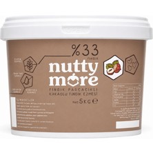 Nutty More Nuttymore Fındık Parç. Kakaolu Fındık Ezmesi 5 kg