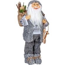 Tarrington House Noel Baba 45CM Dekoratif Yılbaşı Süsü 4'li Avantaj Paketi