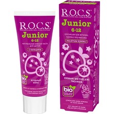 Rocs Çocuk Diş Macunu 6-12 Yaş 60 ml Orman Meyveli 6'li Avantaj Paketi