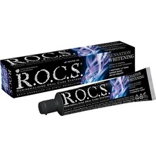 Rocs Beyazlatıcı Diş Macunu 60 ml - Aktif Granüller ve Enzimlerle 2'li Ekonomik Paket