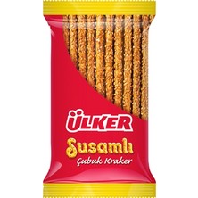 Ülker Susamlı Çubuk Kraker 45 G (22'li Paket) - Ikonik Lezzet 3'li Ekonomik Paket