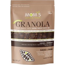 Mom's Natural Foods Mom's Natural Granola 280G Kakao&fındık - Fırınlanmış Kahvaltılık Gevrek 2'li Ekonomik Paket