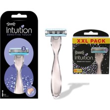 Wilkinson Sword Intuition Sensitive Touch Kadın Tıraş Bıçağı 3 Bıçaklı ve 6 Adet Yedek Başlık