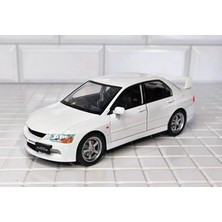 Scntoys Mitsubishi Lancer Evolution Ix Diecast Model Araba Açılan Kapı Kaput Bagaj Mitsubishi Araba Beyaz