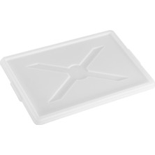 Metro Professıonal Hamur Kabı Kapağı 60X40 cm - Polipropilen, Mikrodalgaya Uygun 6'li Avantaj Paketi