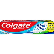 Colgate Üçlü Etki Diş Macunu 150 ml - Çürüklere Karşı Koruma, Güçlü ve Beyaz Diş 4'li Avantaj Paketi