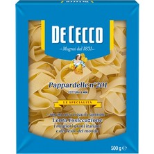 De Cecco Pappardelle 500 G Geniş Şeritli Makarna Italyan Lezzeti 2'li Ekonomik Paket