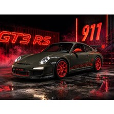 Scntoys Porsche 911 Gt3 Rs Diecast Model Araba Porsche Spor Yarış Arabası Model 1:26