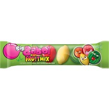 Big Babol Karışık Meyve Aromalı Toz Dolgulu Balonlu Sakız 20 G 6'li Avantaj Paketi