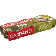 Dardanel Ton Balığı 3X75G Zeytinyağlı Doğal Dilim Konserve 4'li Avantaj Paketi