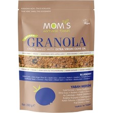 Mom's Natural Foods Mom's Natural Yaban Mersinli Granola 280G - Sağlıklı Kahvaltılık Gevrek 2'li Ekonomik Paket