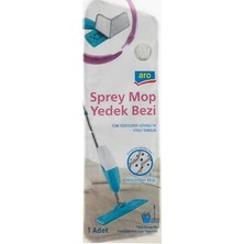 Aro Sprey Mop Yedek Paspas - Mikrofiber Bez, Tüm Yüzeyler Için 6'li Avantaj Paketi