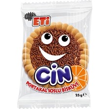 Eti Cin Bisküvi 36X25 G Portakal - Tek Lokmalık Atıştırmalık 3'li Ekonomik Paket