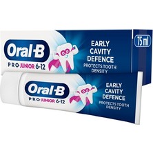Oral-B Çocuk Diş Macunu 75 ml 6-12 Yaş Stannous Florürlü 2'li Ekonomik Paket