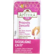 Balparmak Apitera Zen 7'li 7g Zencefil Bal Propolis C Vitamini Bağışıklık Destek 3'li Ekonomik Paket