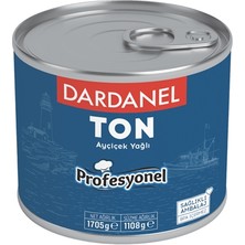 Dardanel Ton Balığı 1,7 kg - Bütün Dilim Açık Renk Konserve