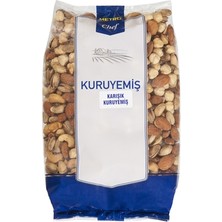Metro Chef Karışık Kuruyemiş 1 kg Kavrulmuş - Lezzetli Atıştırmalık 2'li Ekonomik Paket