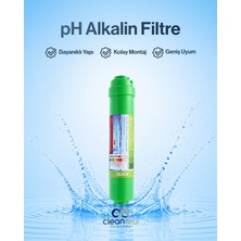 Cleanara Ph Alkalin Filtre – Ev Tipi Su Arıtma Cihazları Için Mineral Takviyeli Post Filtre