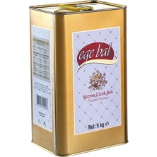 Ege Bal 5 kg Çiçek Balı - Teneke Ambalaj, Doğal ve Yoğun Aroma