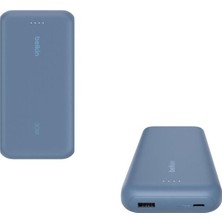 Belkin BPB024 30W 20K Entegre Kablolu Powerbank - Mavi