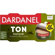 Dardanel Ton Balığı 2X140G Zeytinyağlı Doğal Lezzet 4'li Avantaj Paketi