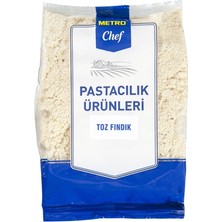 Metro Chef Toz Fındık 250 G - Pastacılık ve Tatlılar Için Ince Çekilmiş Fındık 2'li Ekonomik Paket
