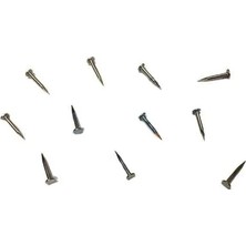 İlk El Grup Klips, Menteşe, Ayağı Çivisi 9mm Çelik - Nikel 10GR