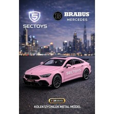 Scntoys 1:24 Brabus Rocket 900 Diecast Model Araba Kapı Bagaj Kaput Açılır Mercedes Amg Gtr Brabus Pembe