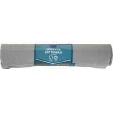 Metro Professıonal Çöp Torbası 80X110 cm 10 Adet Koyu Gri 27 Mikron 2'li Ekonomik Paket