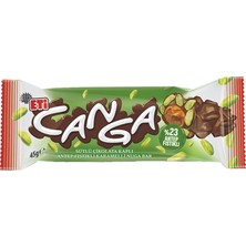 Eti Canga Nuga Bar Antep Fıstıklı 45G 16'lı Paket Atıştırmalık 3'li Ekonomik Paket