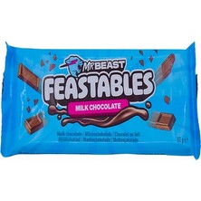 Mrbeast Feastables Sütlü Çikolata 60 G - Lezzetli Atıştırmalık 2'li Ekonomik Paket