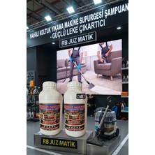 Ribbon Car Wax RB JUZ -HALI VE KOLTUK YIKAMA MAKİNESİ ŞAMPUANI-HALI YIKAMASÜPÜRGESİ ŞAMPUANI -YUMUŞATICI  ÖZELLİKLİ 1 KG 2 ADET- HALI ŞAMPUANI-
