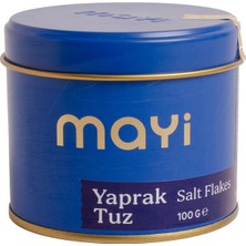 Mayi Tuz Yaprak Tuz 100 gr Düşük Tuzluluk Oranı ile Doğal ve Katkısız Tuz