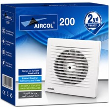 Aircol 200 Lük Aspiratör Fan