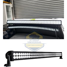 Otokap Universal 112 cm Off Road LED Bar Dikdörtgen 240W 12V 24V Kamyon Tır Traktör Çekici Iş Makinesi LED Aydınlatma