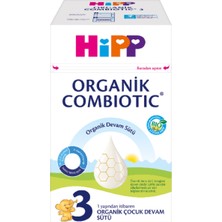 Hipp 3 Organik Combıotıc Devam Sütü 600 gr *2'li