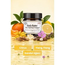 Rosece Body Butter Katı Vücut Yağı / Narenciye Ylang Ylang ve Sandalağacı