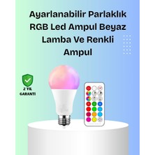 Rgbw Teknolojili Akıllı LED Ampul Zamanlayıcılı - PINVOX6102-5599