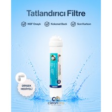 Cleanara Tatlandırıcı Son Karbon Filtre – Kokonat Bazlı, Nsf Onaylı