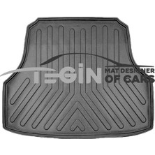 Tegin Mat Designer Of Cars Trobus Volkswagen Polo 6r Alt Bagaj 2009-2017 Bagaj Beats Siyah Bagaj Havuzu