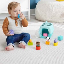 Fisher Price Aktif Bebek Hayvan Dostlarımın Çantası Eğitici Oyun 8 Blok ile Gelişim Destekleyici HTW93