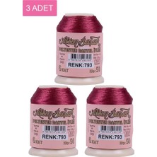 İlk El Grup 3 Adet Altınbaşak Oya ve Dantel Ipi 20 gr -  - No: 793