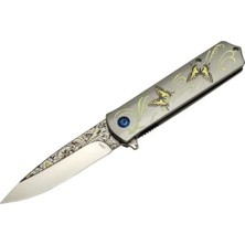 İlk El Grup Chongming CM83 Çakı Butterfly 20 cm Manuel, Kemerlikli