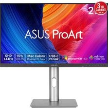 Asus 27" IPS  Proart PA278CGRV 5ms 144HZ Hdmı-Dp Typce Grafik Tasarım Monitörü 2560X1440 / 90LM06Q1-B01K71