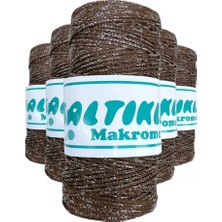 İlk El Grup 5 Adet Polyester Simli Makrome Ipi SG-2080