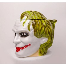 İlk El Grup 3D Kapaklı Joker Tasarımlı Porselen Kupa Bardak ALK4516